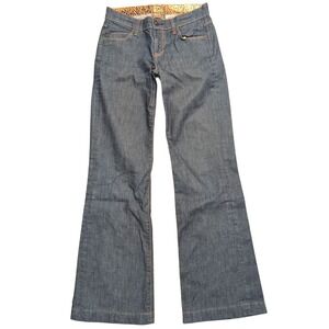 Rich & Skinny Jeans Womens 25 Wide Leg Flare Trouser Designer‎ Denim